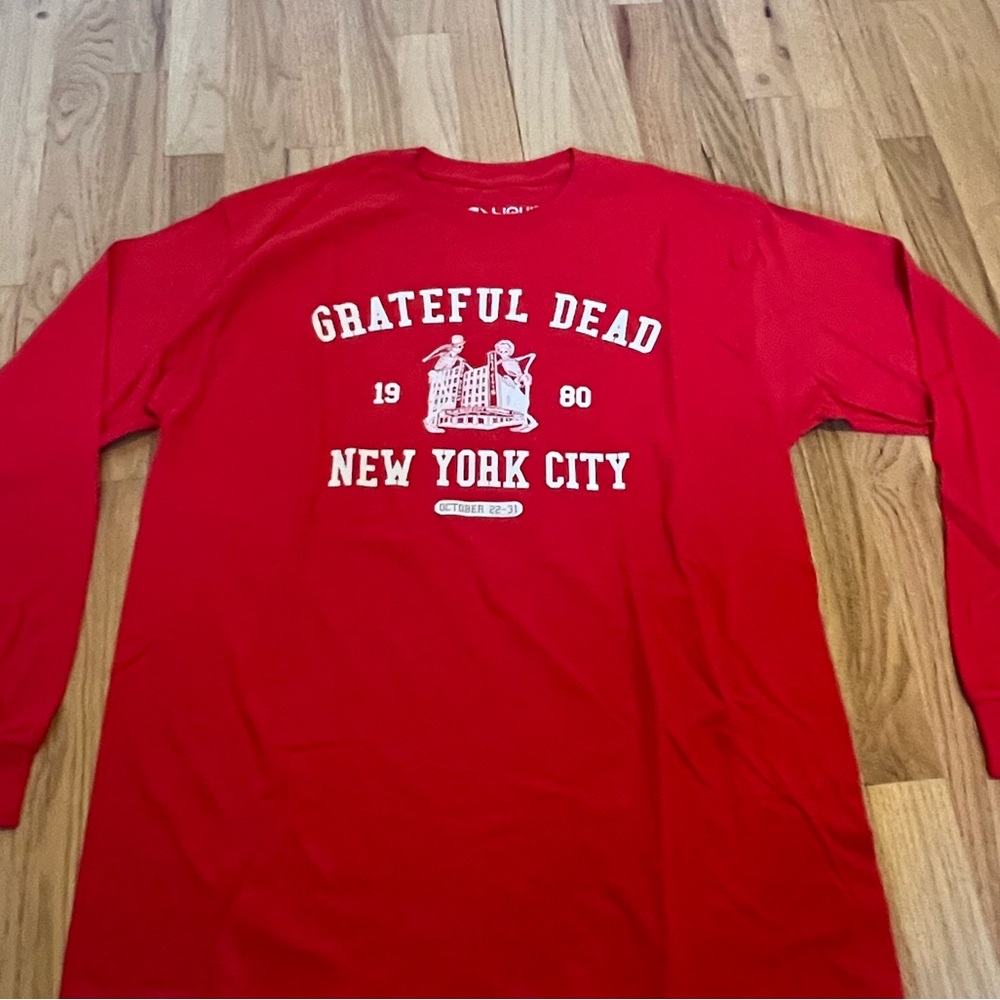 Liquid Blue Grateful Dead 1980 NYC 10/22-10/31 tee size XL